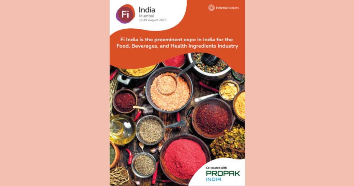 Food Ingredients India and ProPak India set to add Impetus to India’s Dynamic Food and Packaging Industry